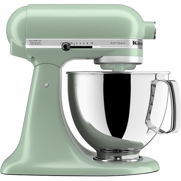 KitchenAid Artisan Series 5 Quart Tilt-Head Stand Mixer, KSM150PSDC, Cardamom
